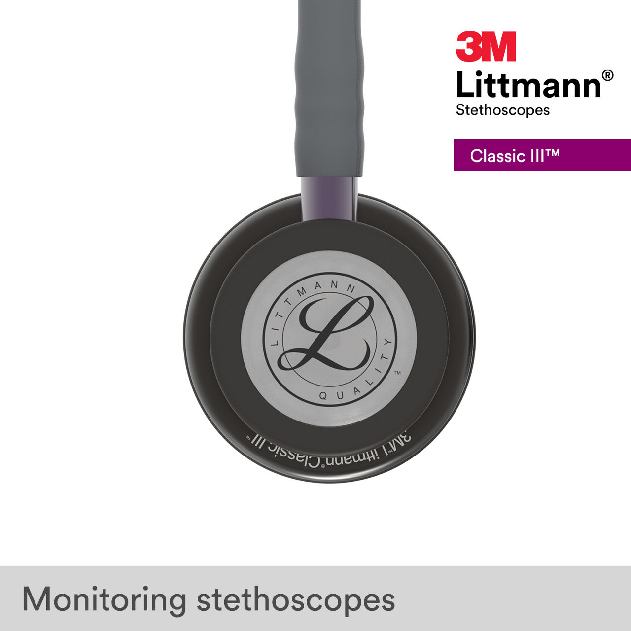 3M™ Littmann® Classic III Stethoscope, 5873, B+ Image 2