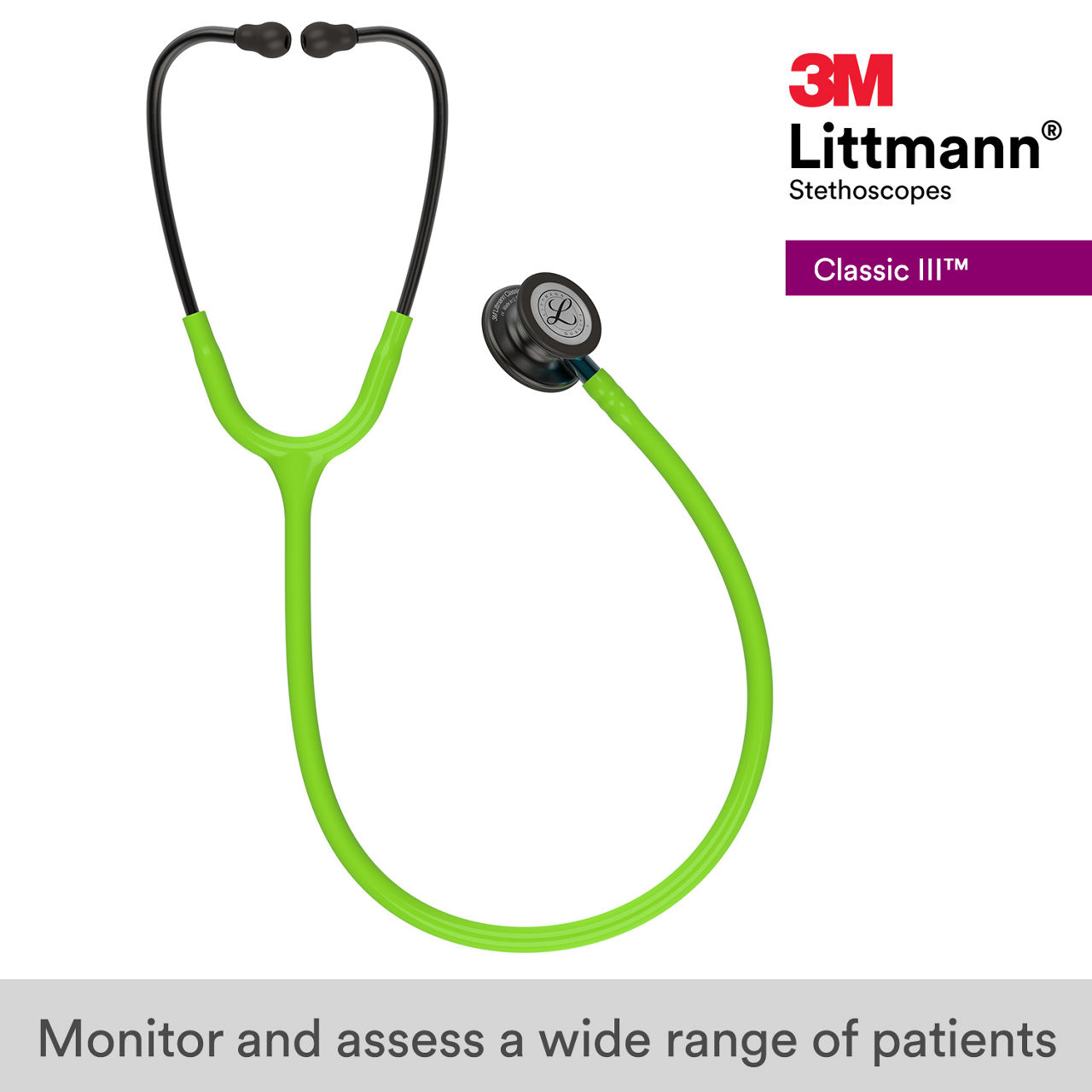 3M™ Littmann® Classic III Stethoscope, 5875, B+ Image 1