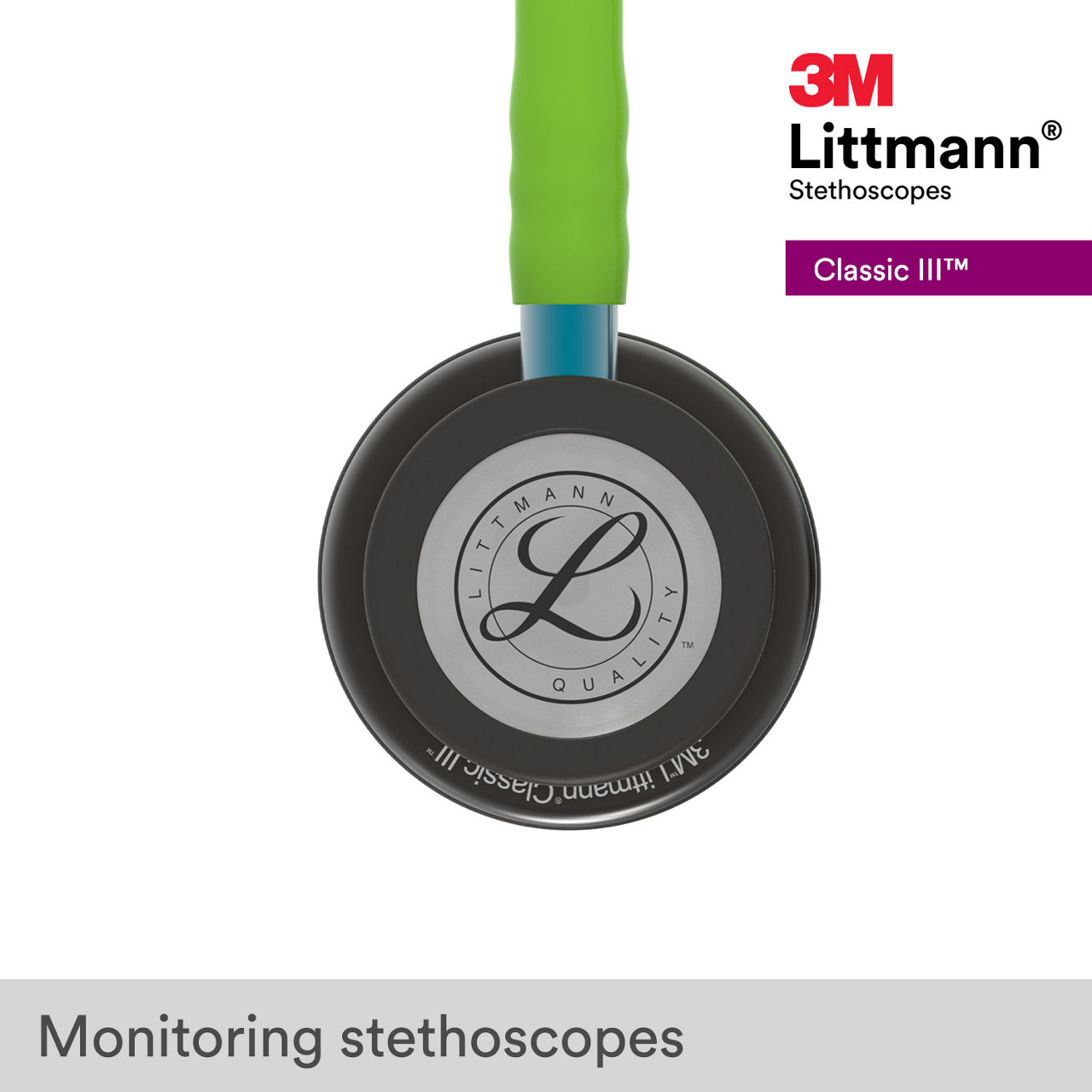 3M™ Littmann® Classic III Stethoscope, 5875, B+ Image 2