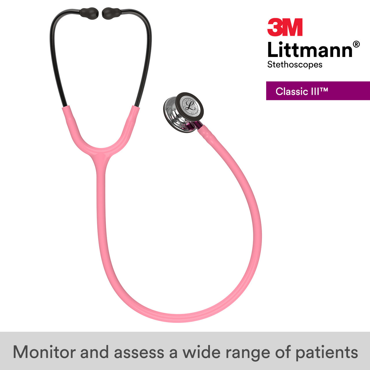 3M™ Littmann® Classic III Stethoscope, 5962, B+ Image 1