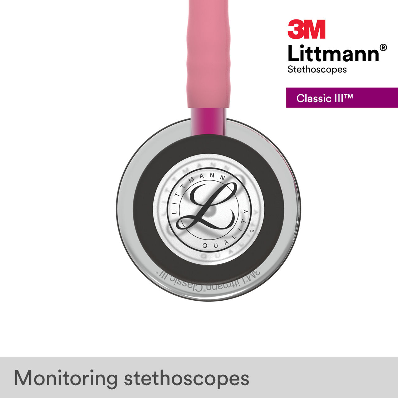 3M™ Littmann® Classic III Stethoscope, 5962, B+ Image 2