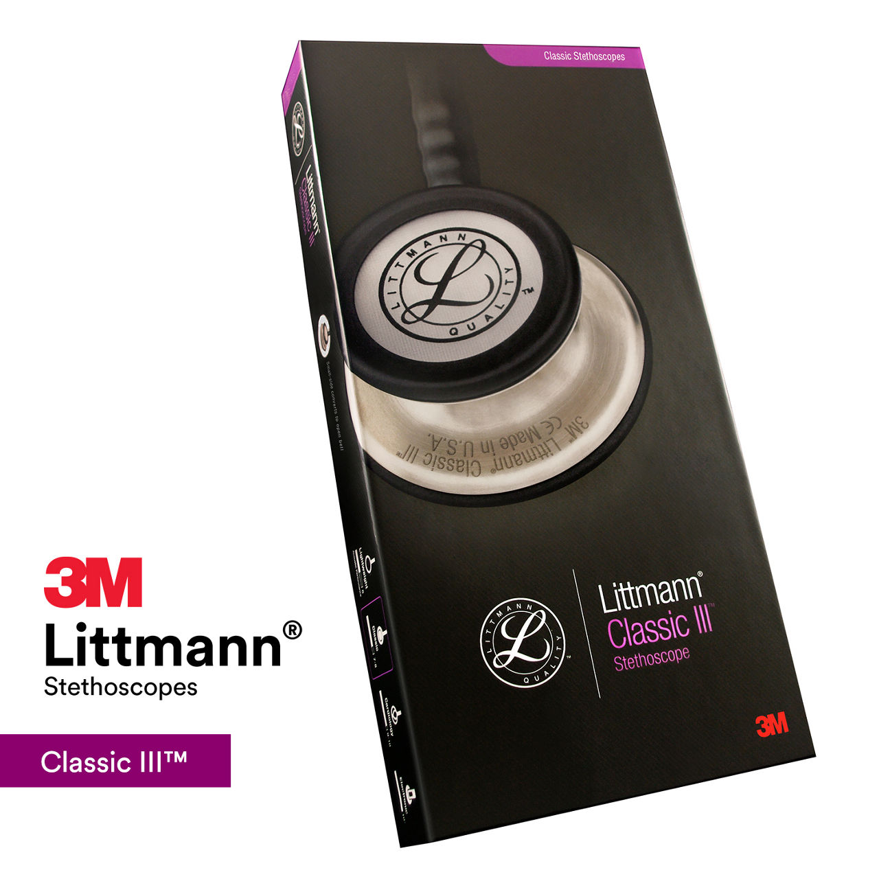 3M™ Littmann® Classic III Stethoscope, B+ Image 6