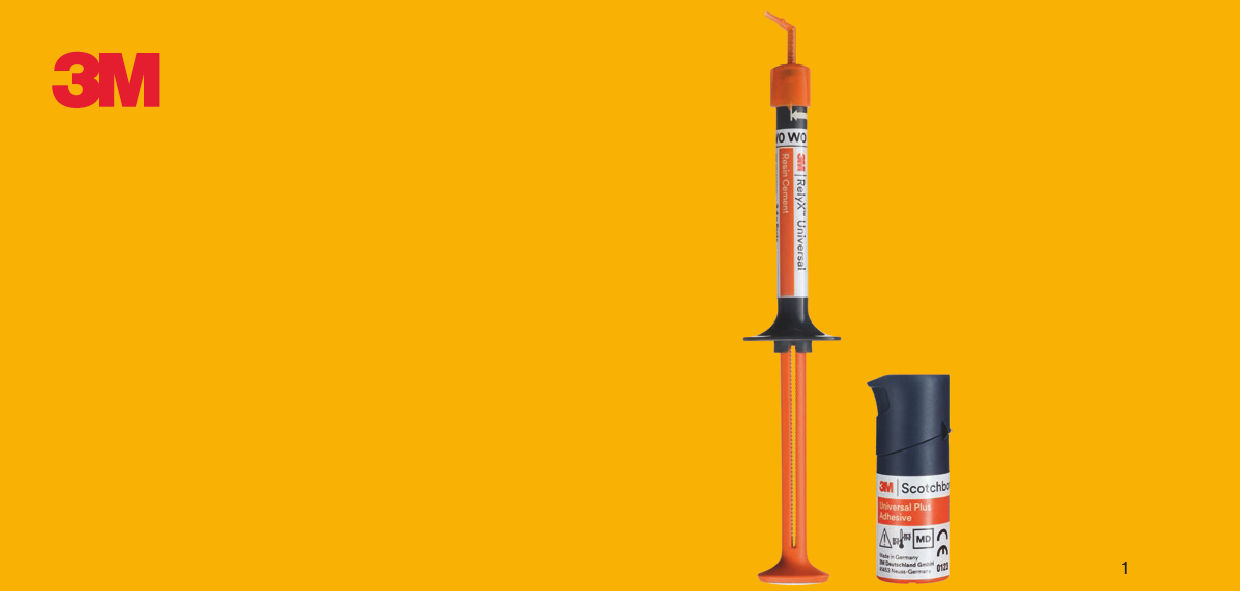 3M™ RelyX™ Universal  Ciment Composite Guide étape par étape