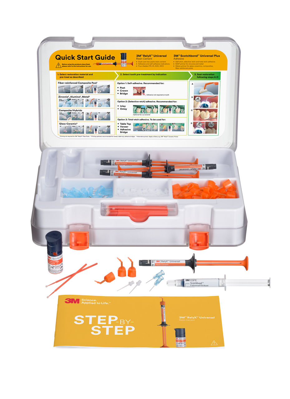 3M RelyX Universal Resin Cement Introductory Pack 56968 open