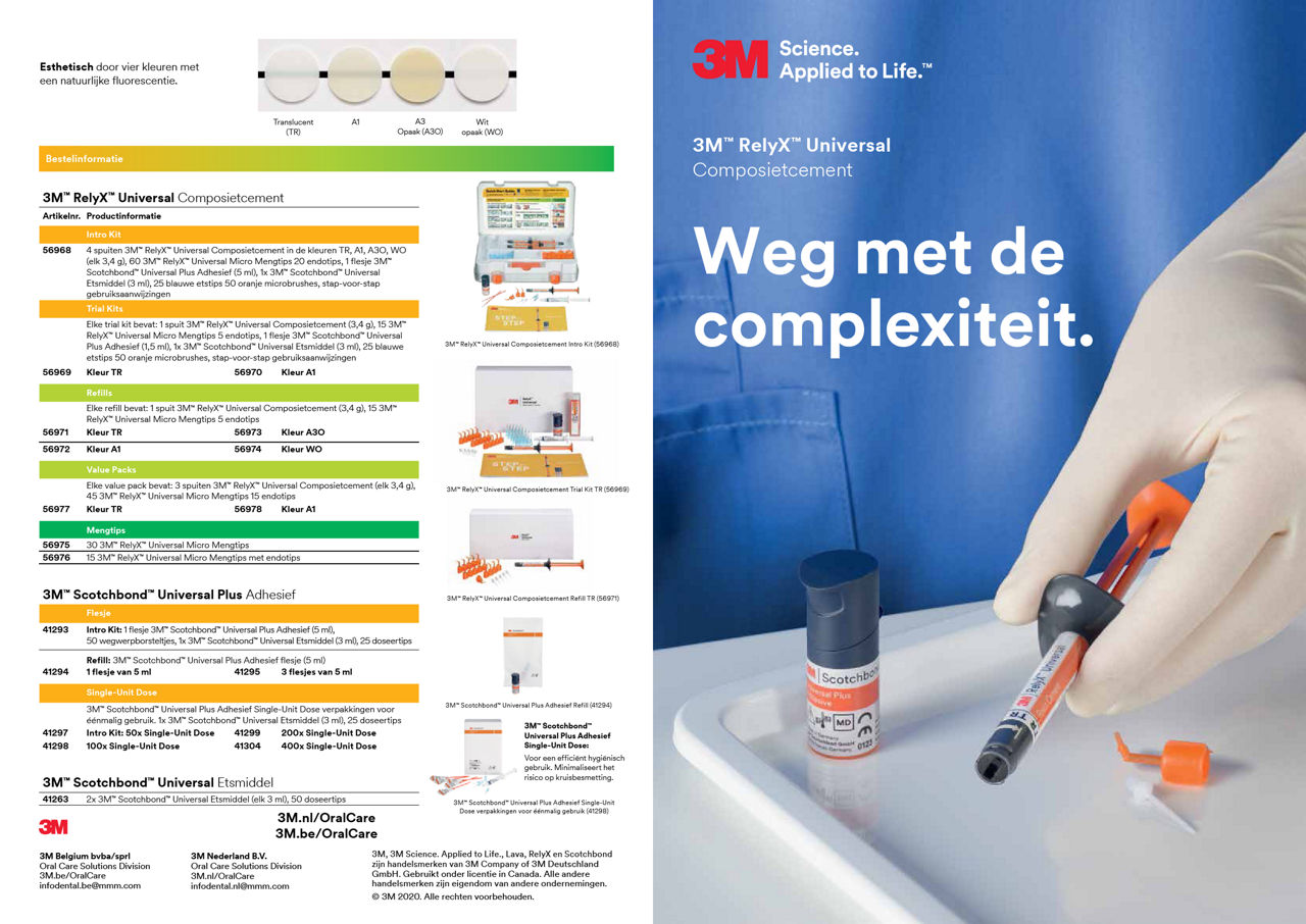 3M™ RelyX™ Universal Composietcement Brochure