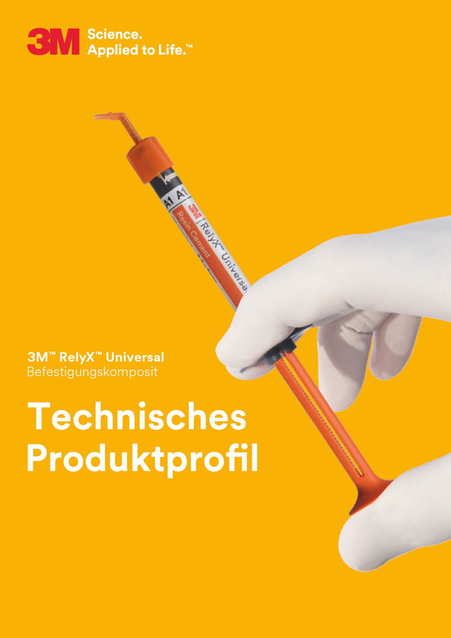 3M™ RelyX™ Universal Befestigungskomposit Technisches Produktprofil
