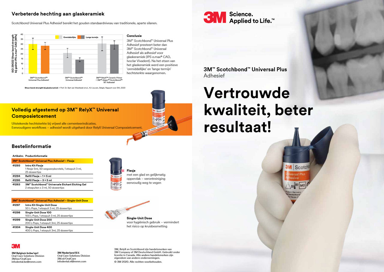 3M™ Scotchbond™ Universal Plus Adhesief Brochure