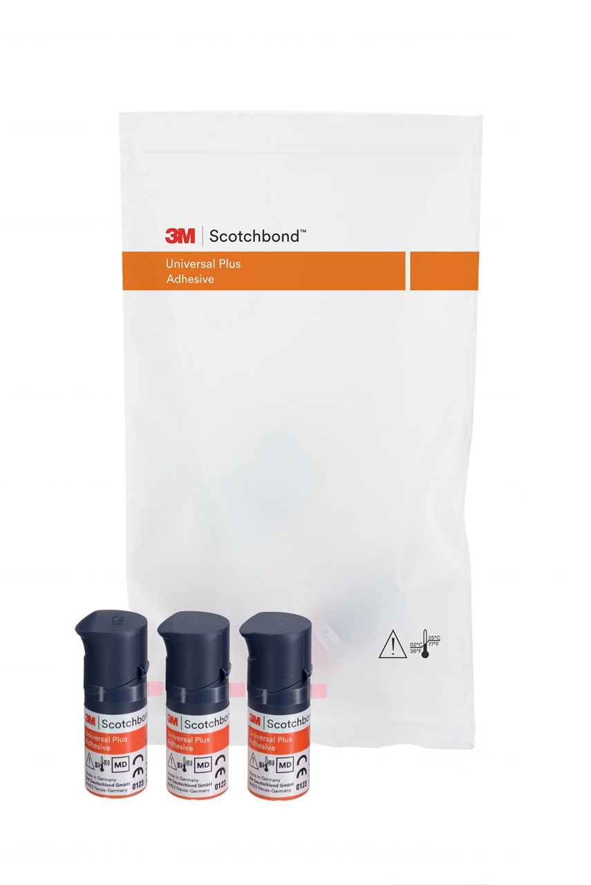 3M™ Scotchbond™ Universal Plus Adhesive, 41295, Refill Vial, 3 x 5 ml