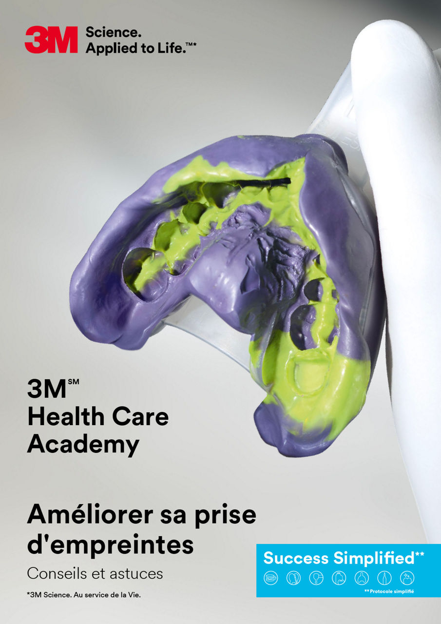 3M Success Simplified - 3M Health Care Academy -  Impressioning Trouble Shooting Guide, FR