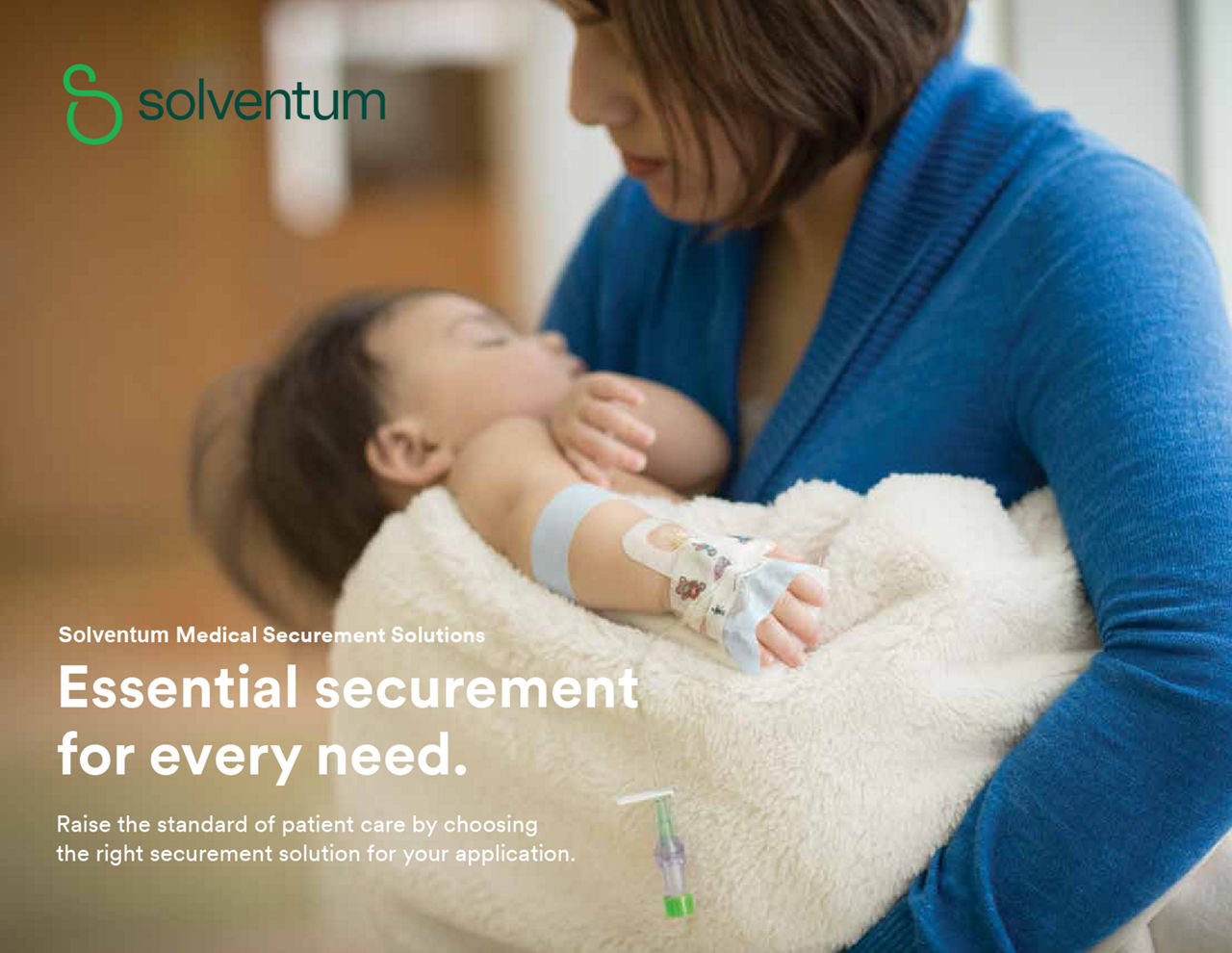 The front cover of the Medical securement selection guide