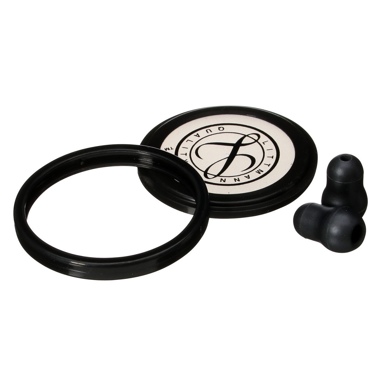 3M™ Littmann® Stethoscoop spare parts kit, Master Cardiology™, zwart, 40011, kit