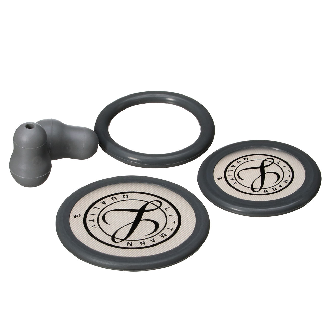 3M™ Littmann® Stethoscope Spare Parts Kit, 40017 Classic III™, Cardiology IV™ and CORE, Gray