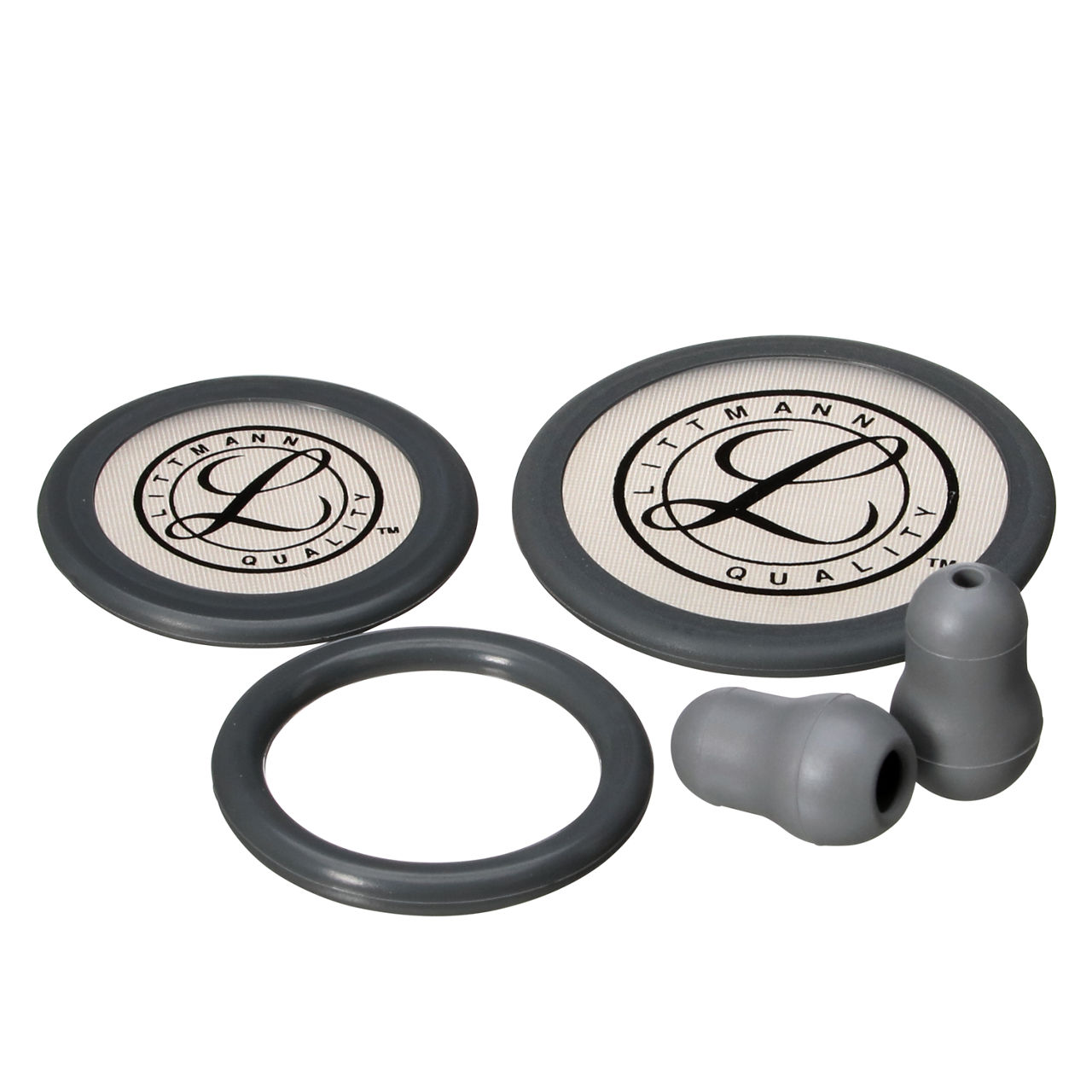 3M™ Littmann® Stethoscope Spare Parts Kit, 40017 Classic III™, Cardiology IV™ and CORE, Gray