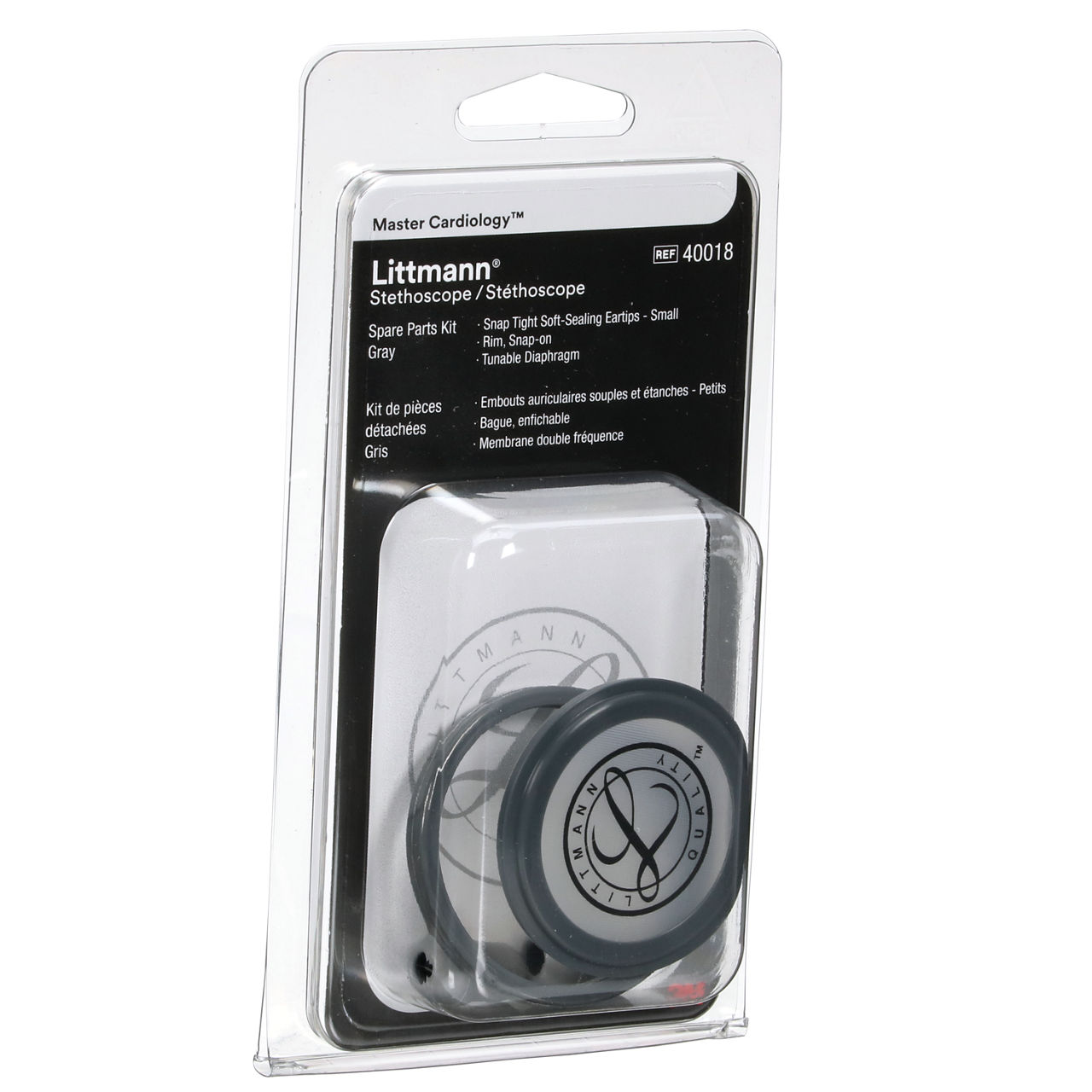 3M™ Littmann® Stethoscope Spare Parts Kit, Master Cardiology™, Gray, 40018