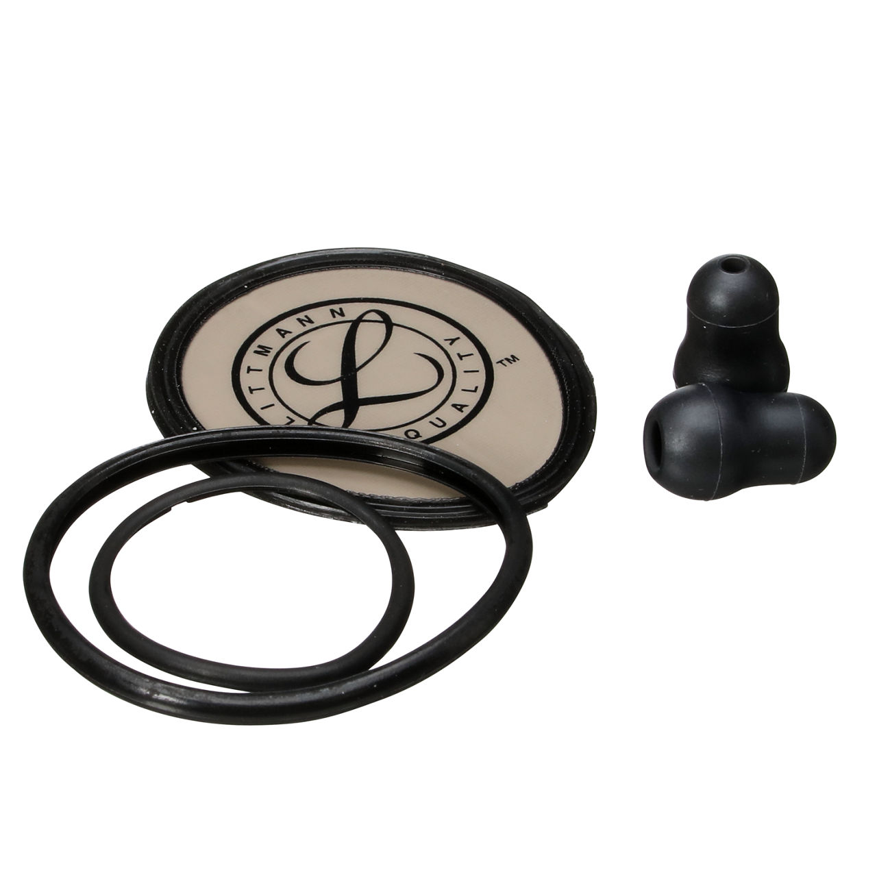 3M™ Littmann® Stethoscope Spare Parts Kit, Lightweight II S.E., Black, 40020