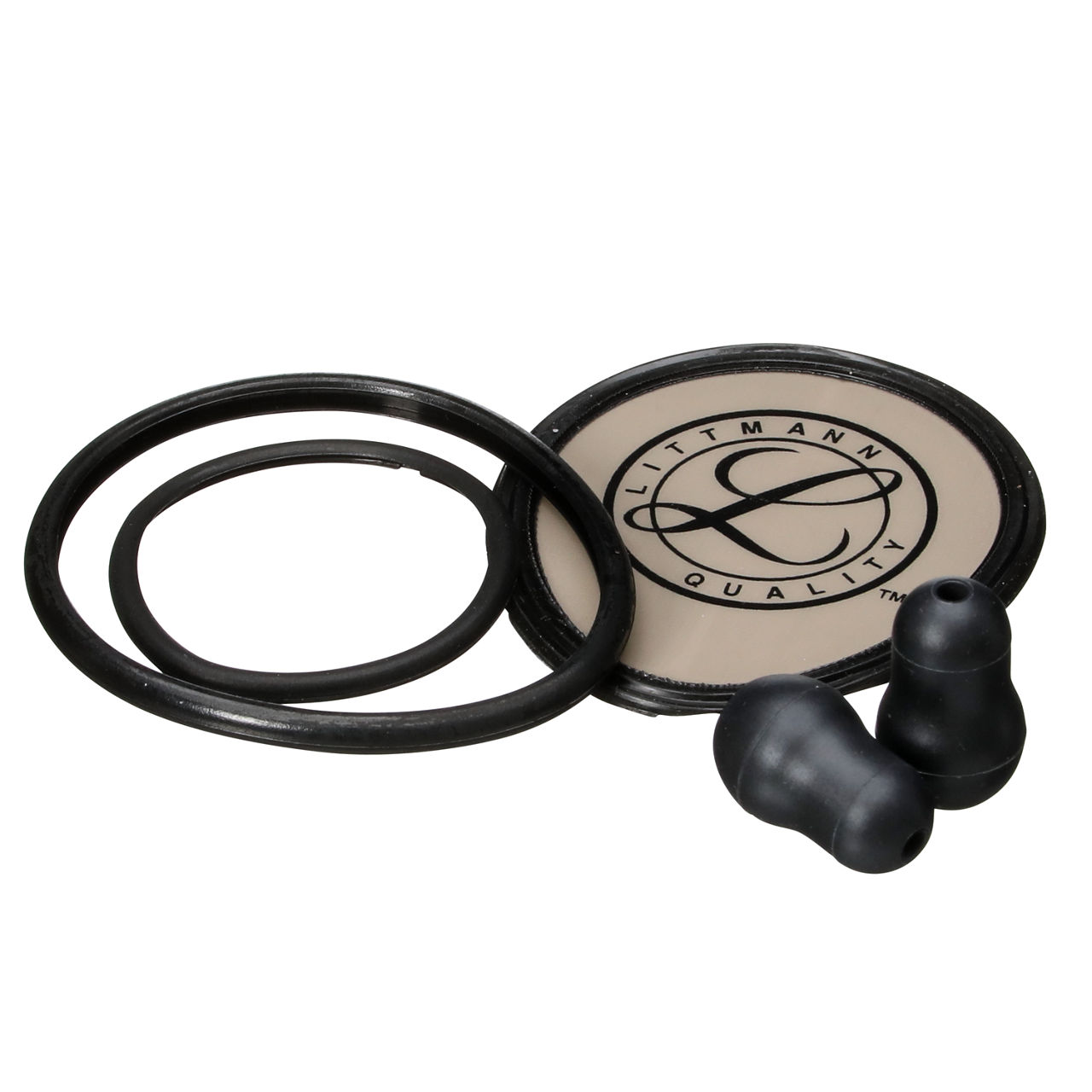 3M™ Littmann® Stethoscope Spare Parts Kit, Lightweight II S.E., Black, 40020