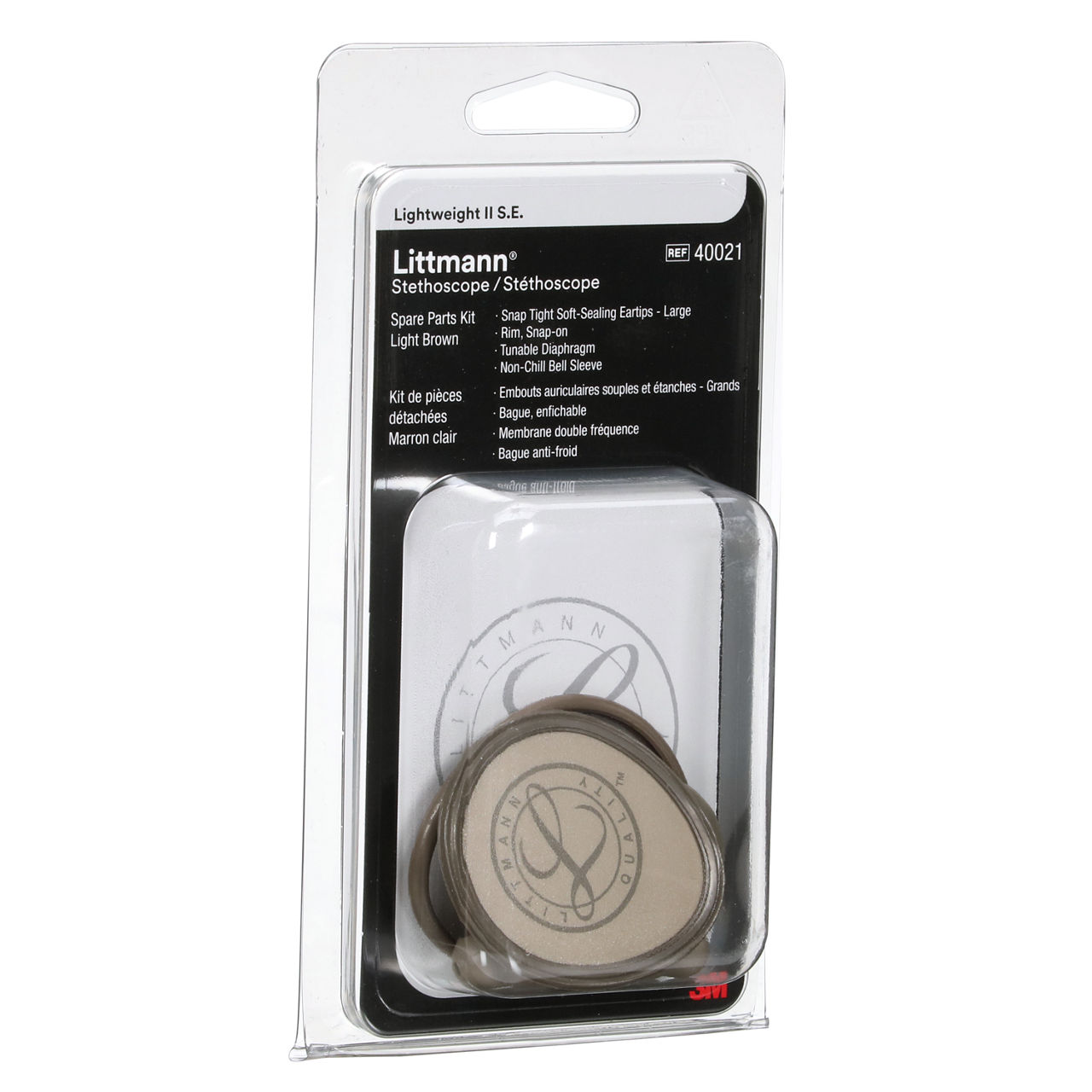 3M™ Littmann® Stethoscope Spare Parts Kit, Lightweight II S.E., Light Brown, 40021