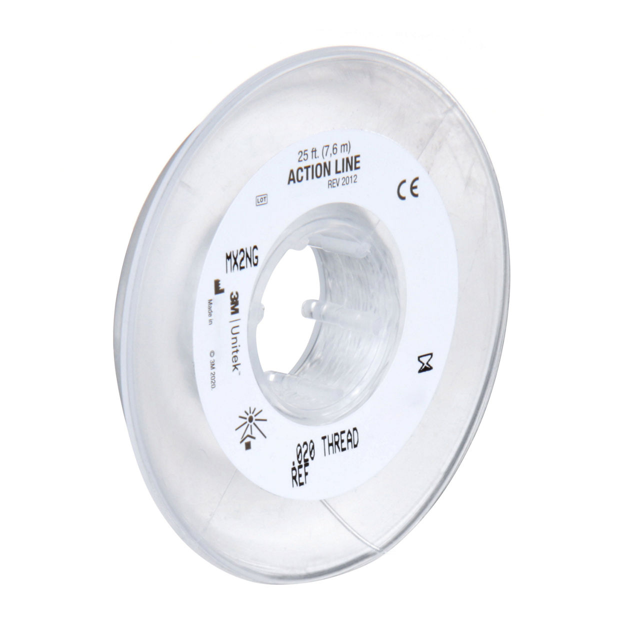 3M™ Unitek™ Action Line Thread, 407-020, .020 in, 25ft