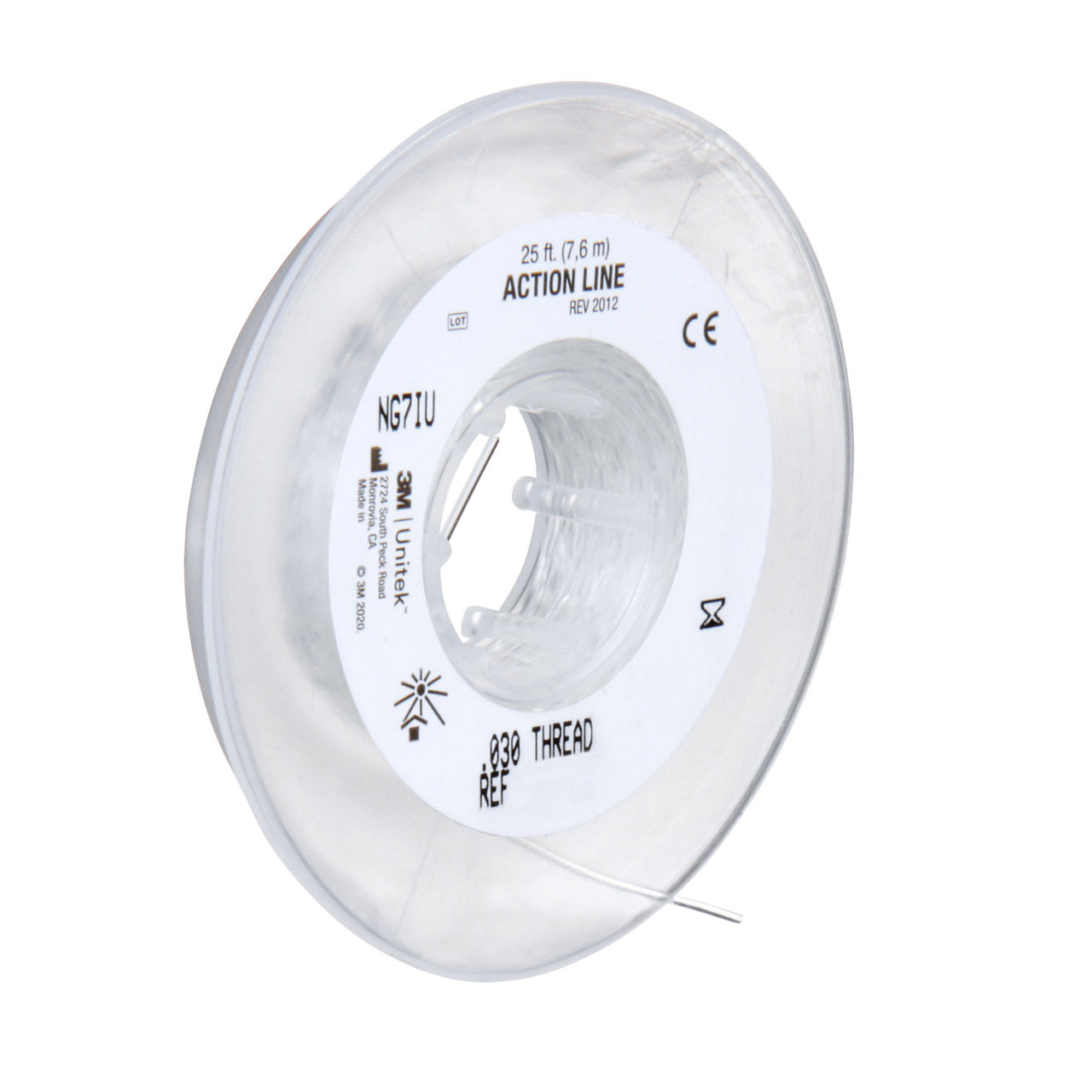 3M™ Unitek™ Action Line Thread, 407-030, .030 in, 25ft