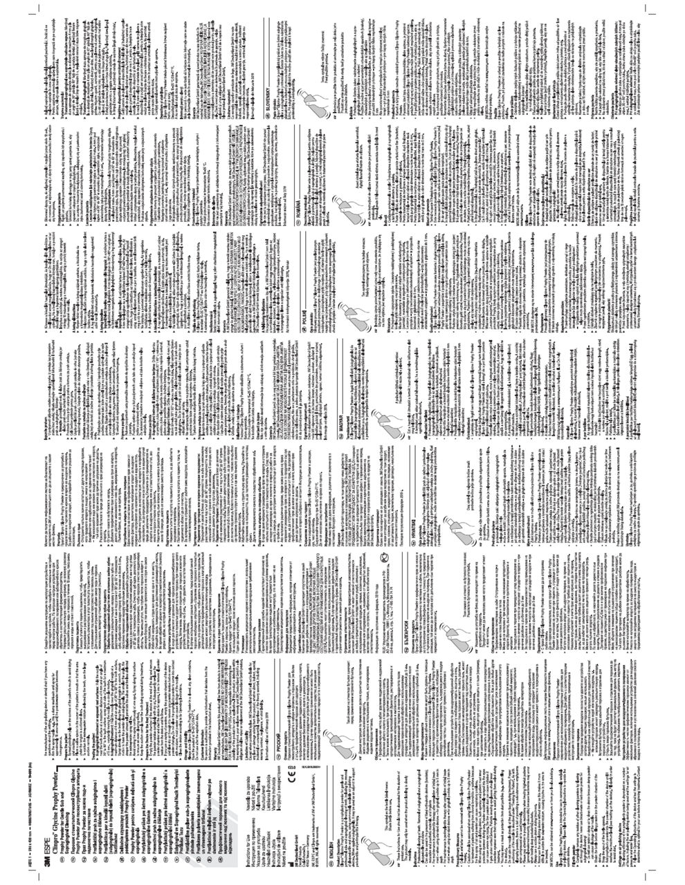 Instructions for Use - 67008 CLINPRO GLYCINE PROPHY POWDER
