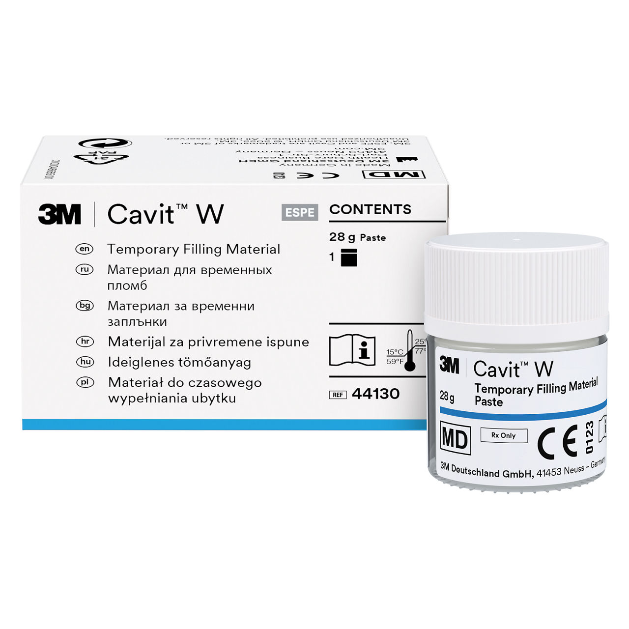3M™ Cavit™ W Temporary Filling Material Refill 44130, 28 g3M™ Cavit™ W Temporary Filling Material Refill 44130, 28 g, EE