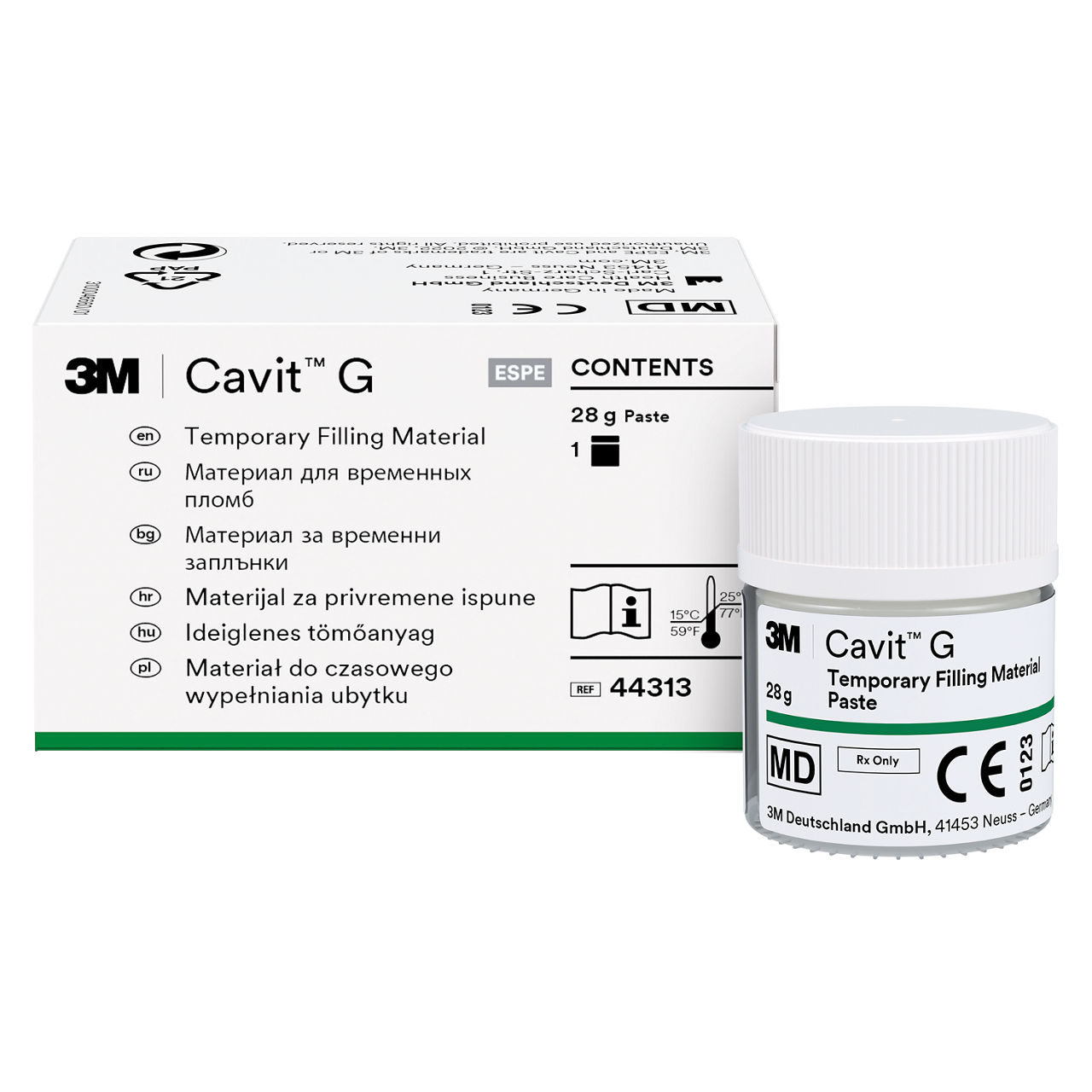 3M™ Cavit™ G Temporary Filling Material Refill, 443133M™ Cavit™ G Temporary Filling Material Refill, 44313, EE