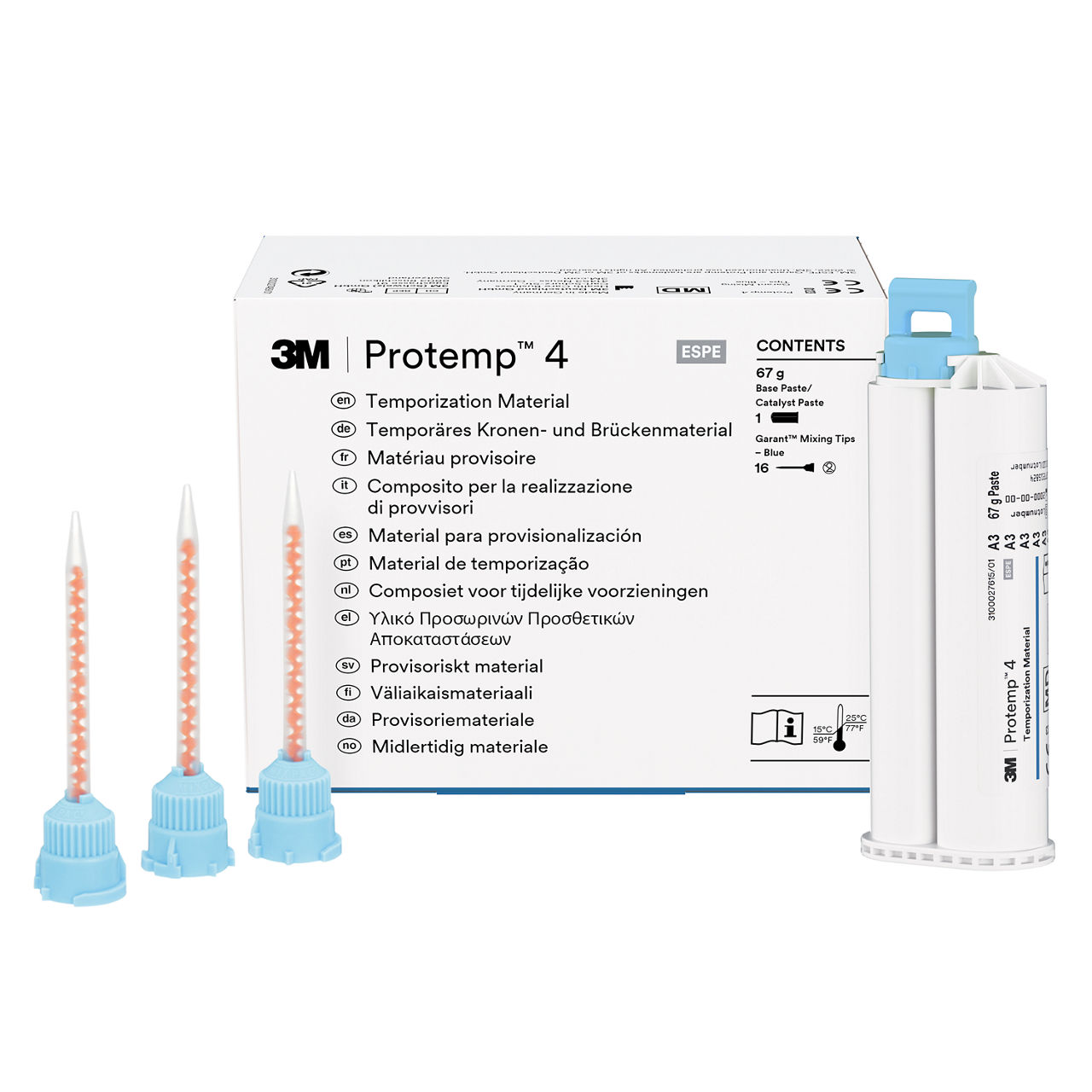 3M™ Protemp™ 4 Temporization Material, 46957, Shade A3, Refill