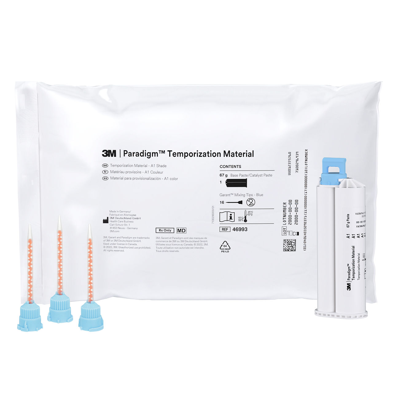 3M™ Paradigm™ Temporization Material, 46993, Shade A1, Refill