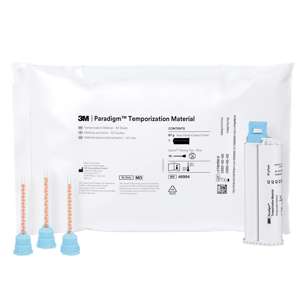 3M™ Paradigm™ Temporization Material, 46994, Shade A2, Refill