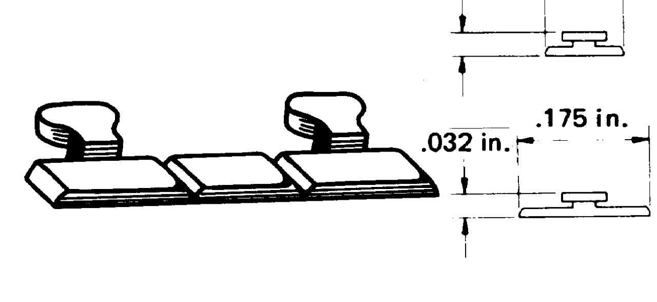 3M™ Unitek™ Combination Lingual Hook/Seating Lugs, 481-001 and 481-002