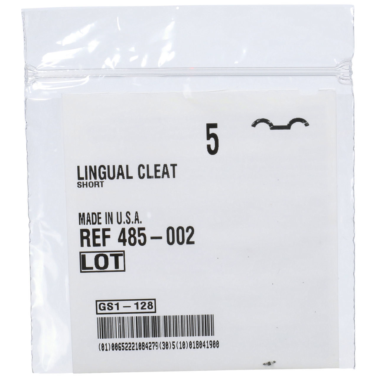 3M™ Unitek™ Raised Arm Lingual Cleats, Short, 485-002