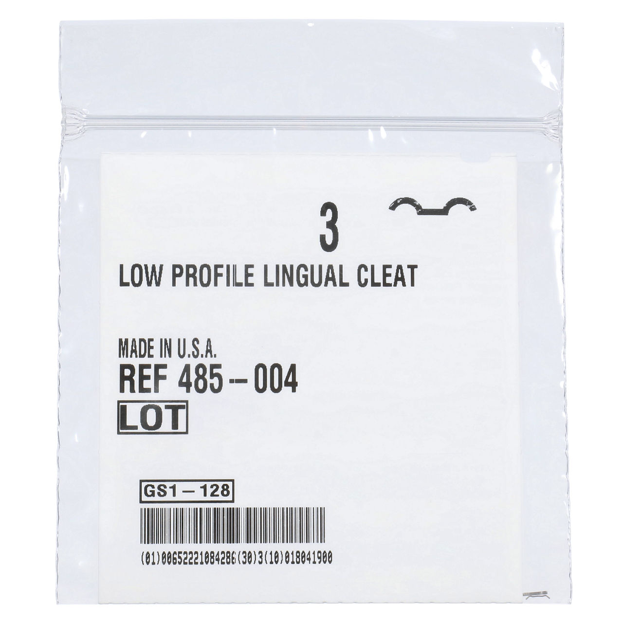 3M™ Unitek™ Low Profile Lingual Cleats, 485-004