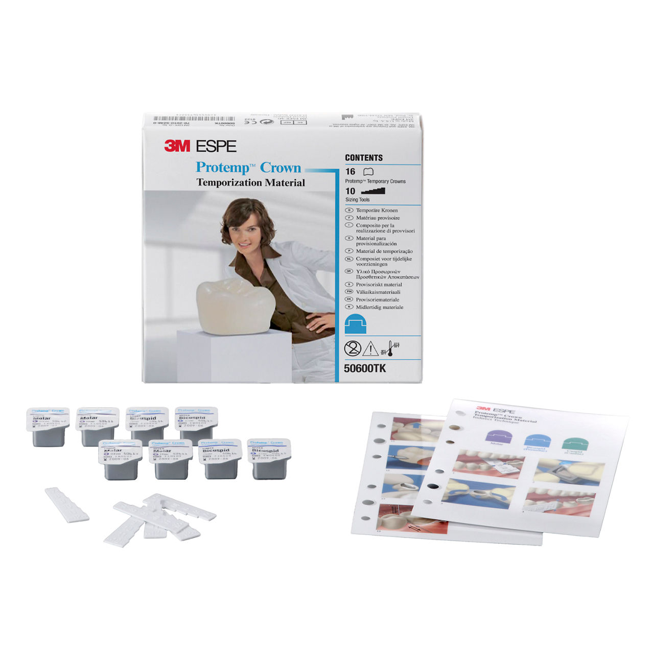 3M™ Protemp™ Crown Temporization Material, 50600TK, Trial Kit