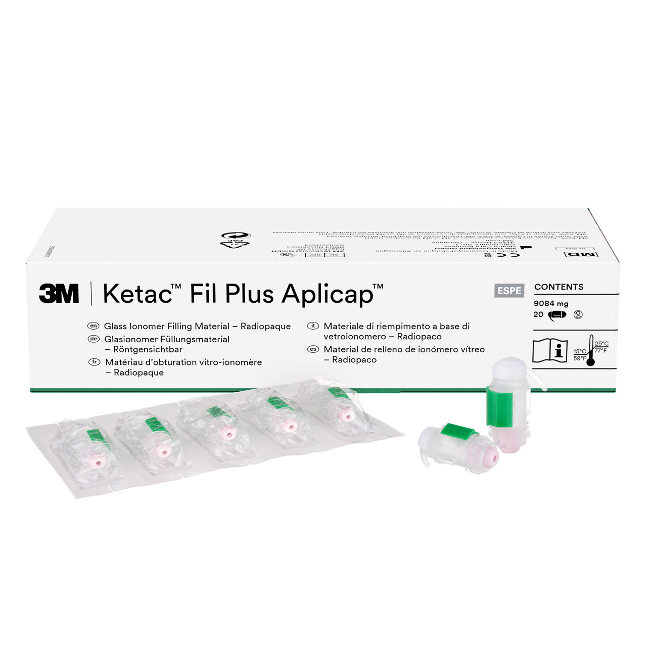 3M™ Ketac™ Fil Plus Aplicap™ Glass Ionomer Filling Material Shade A1 Light, 55022