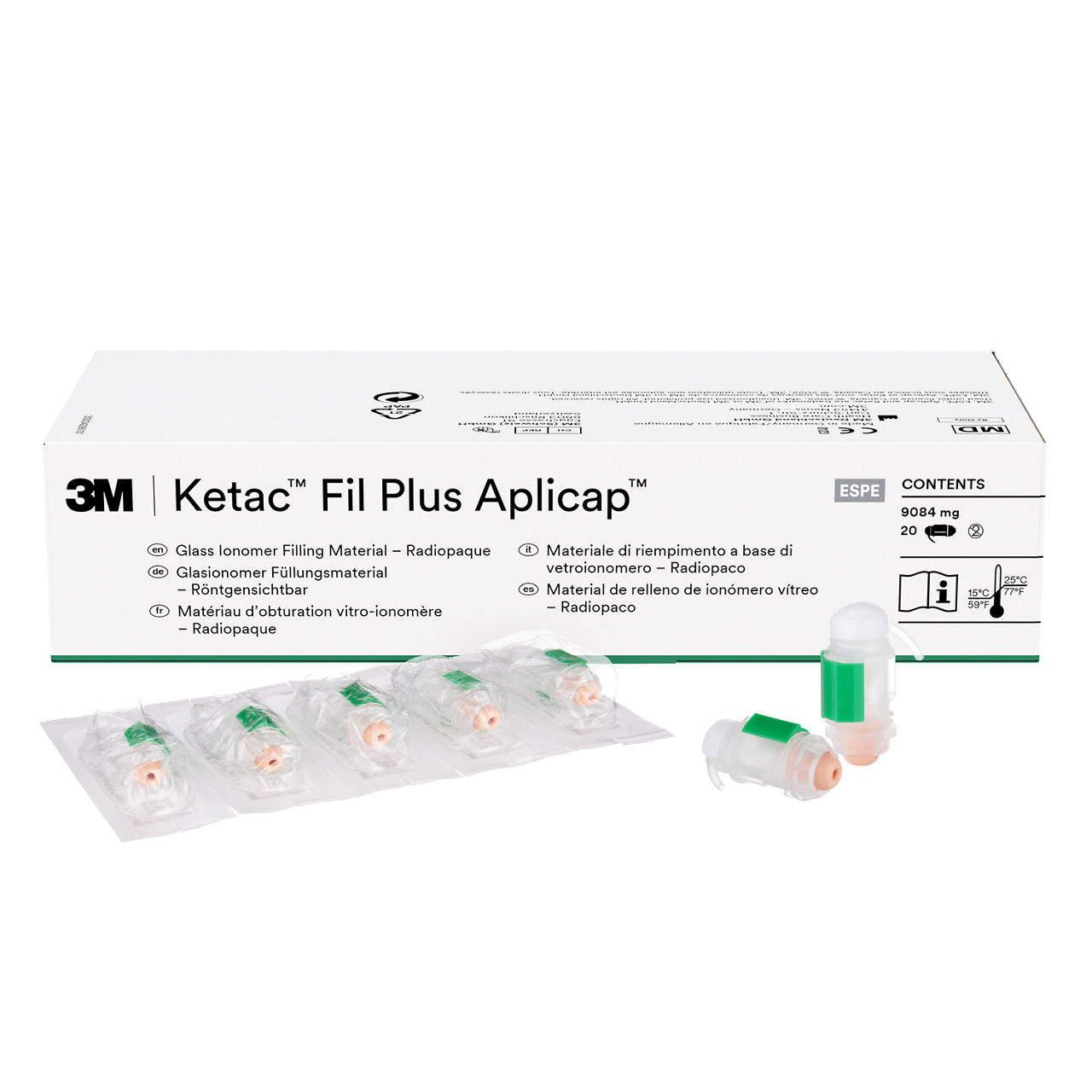 3M™ Ketac™ Fil Plus Aplicap™ Glasionomeer Restauratiemateriaal A2, 55023