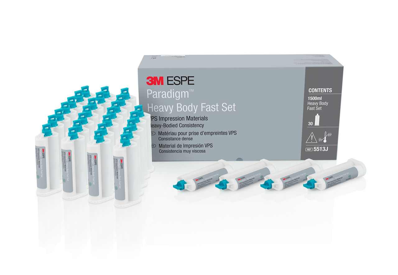 3M™ Paradigm™ Heavy Body Fast Set VPS Impression Material Jumbo Pack, 5513J