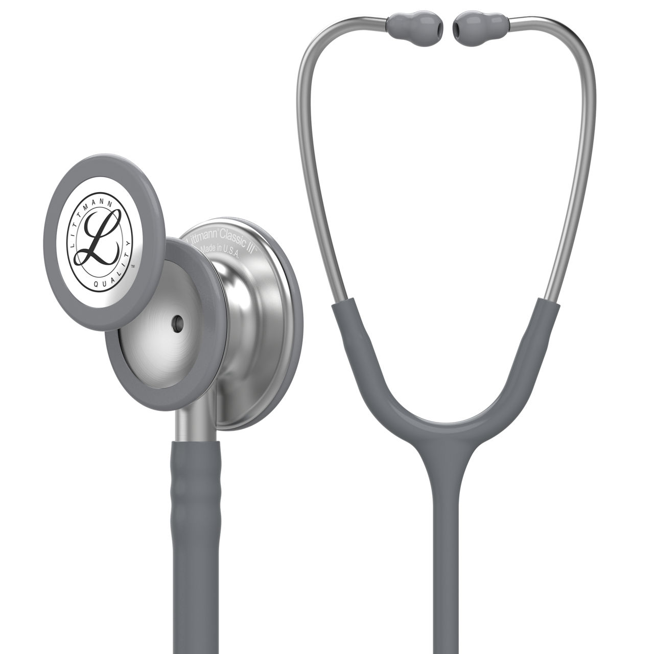 Stéthoscope de surveillance 3M™ Littmann® Classic III™, tubulure grise,69 cm, 5621