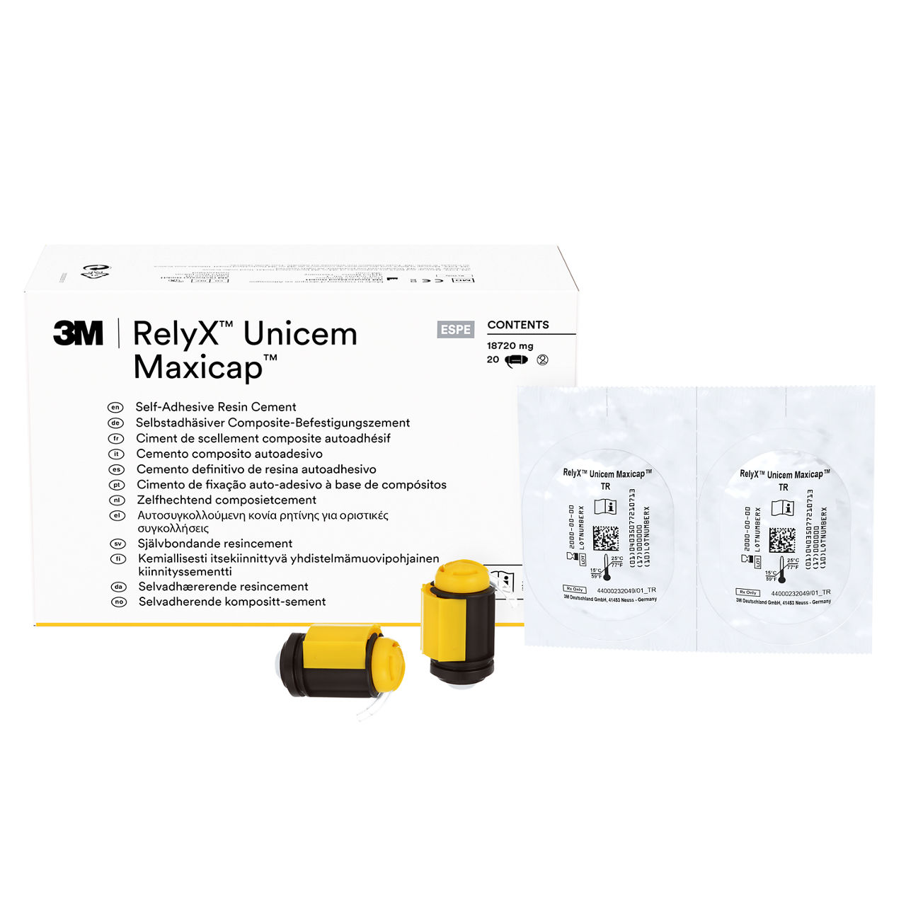 3M™ ESPE™ RelyX™ Unicem Maxicap™ Self-Adhesive Universal Resin Cement,56832