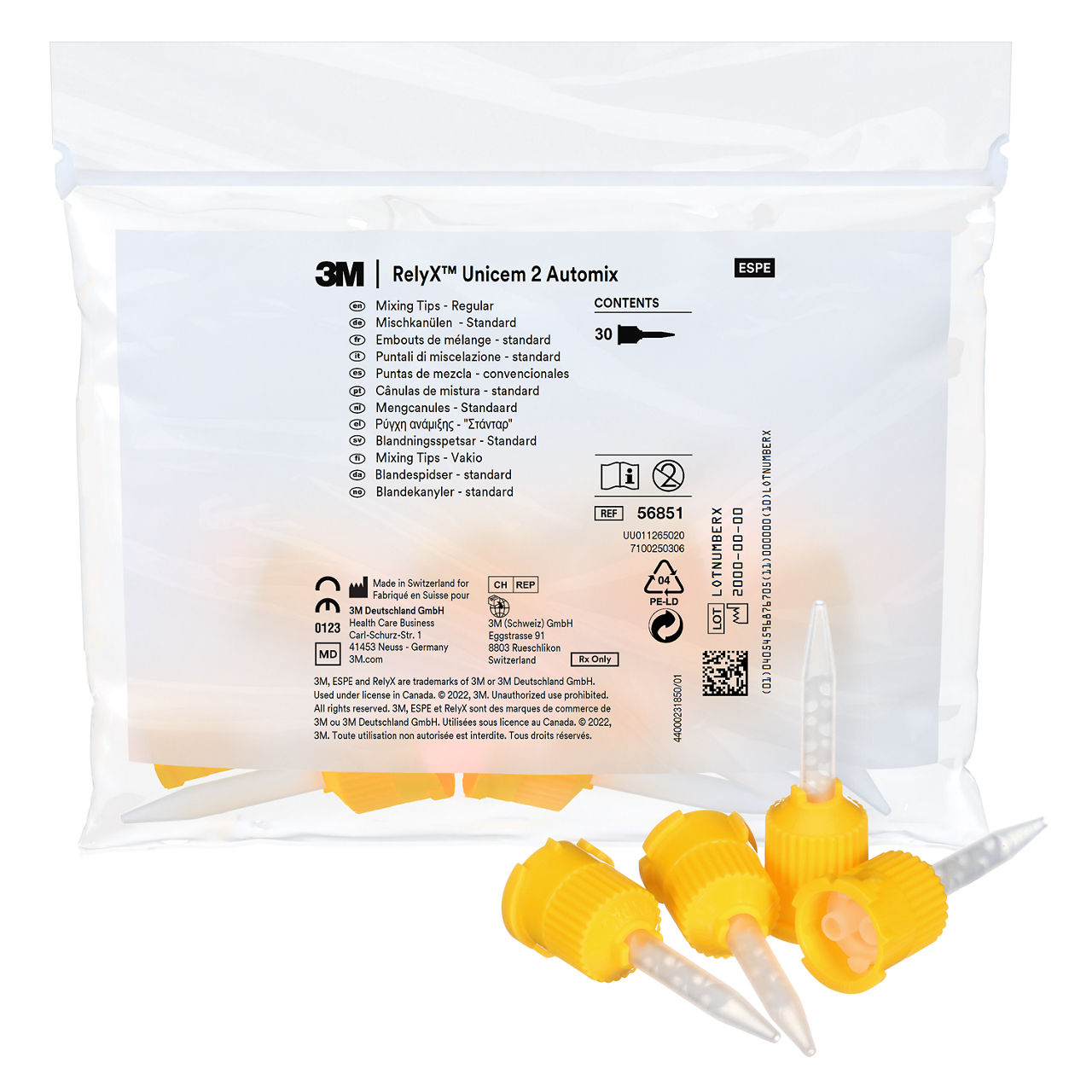 3M™ RelyX™ Unicem 2 Automix Zelfhechtend Composietcement Mengtips, 56851