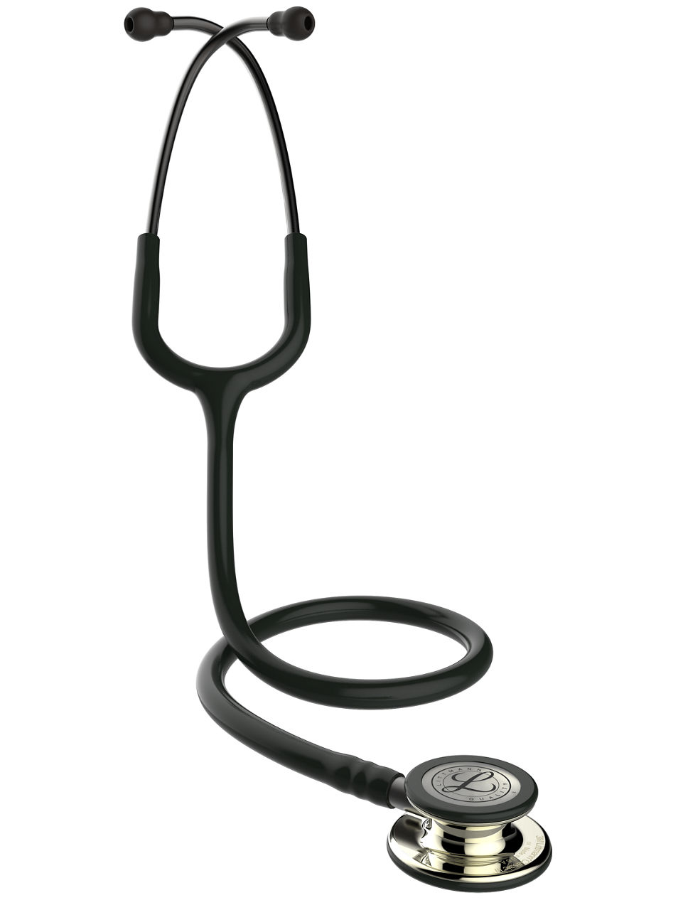 3M™ Littmann® Classic III™ Stethoscope, Champagne Chestpiece, Black Tube, 5861