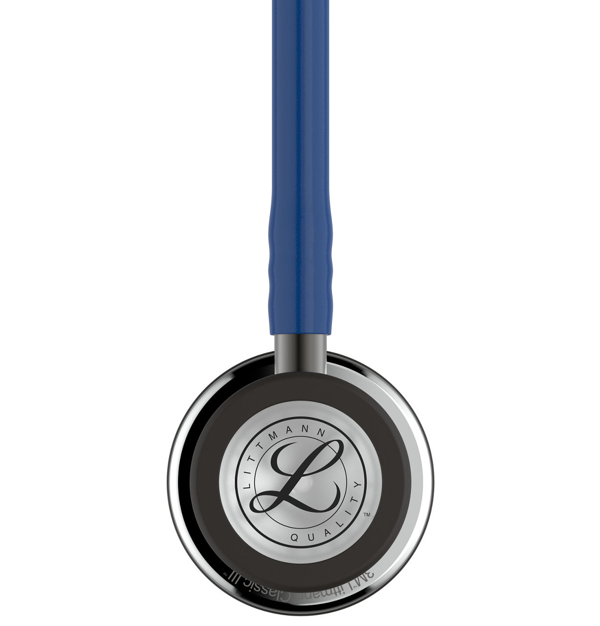 3M™ Littmann® Classic III™ Stethoscope, Mirror Chestpiece, Navy Blue Tube, 5863