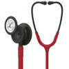 3M™ Littmann® Classic III™ Stethoscope, 5868, Black-Finish Chestpieceand Stem, Burgundy Tube, 27 in, 3 Each/Case