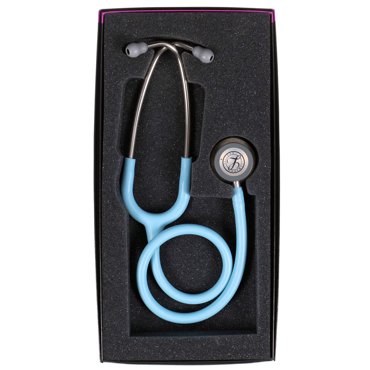 3M™ Littmann® Classic III™ Stethoscope, 5912C, Stainless-finish Chestpiece, Marine Blue Tube