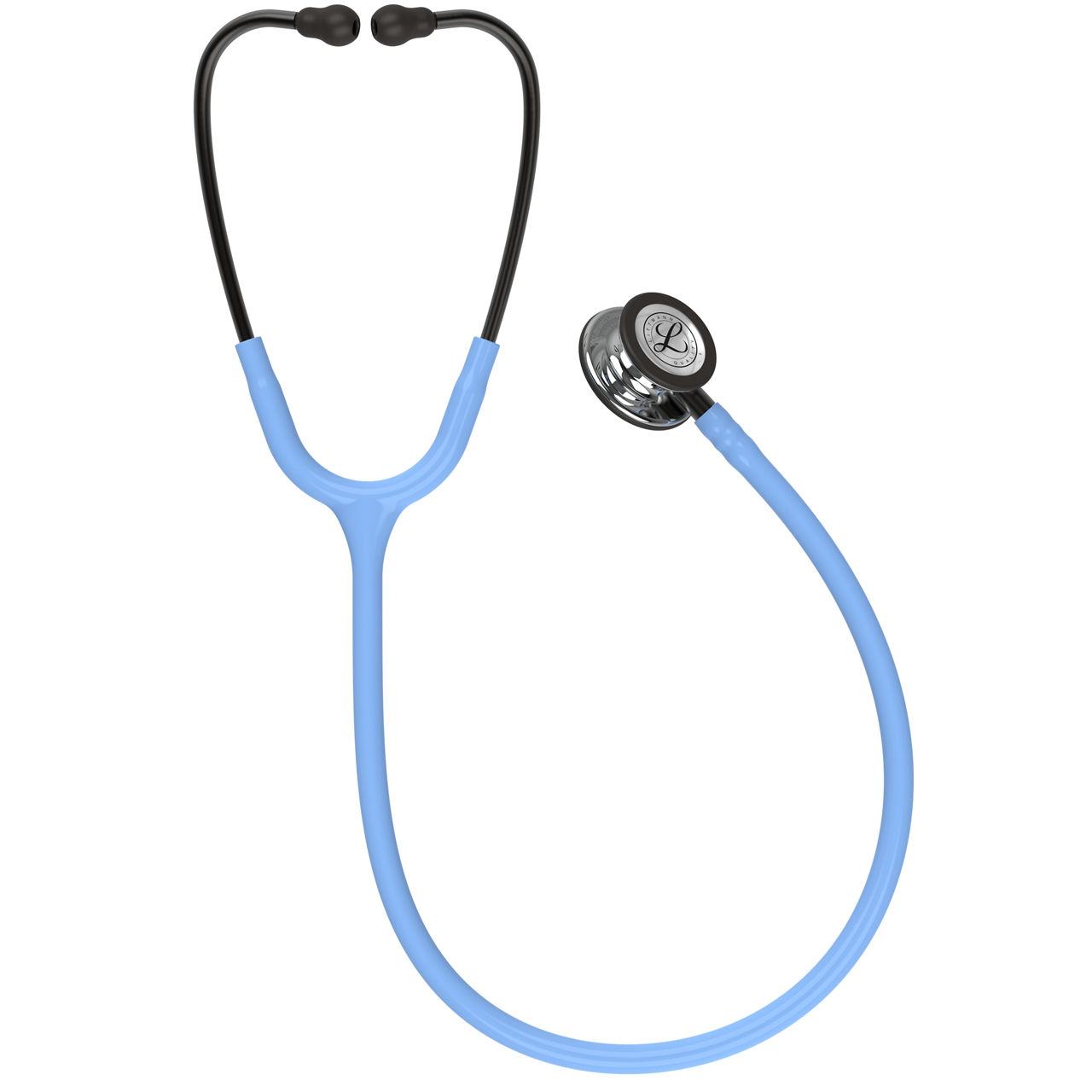 Classic III™ Monitoring 5959, Mirror Chestpiece, Ceil Blue Tube, Smoke Stem and Smoke Headset