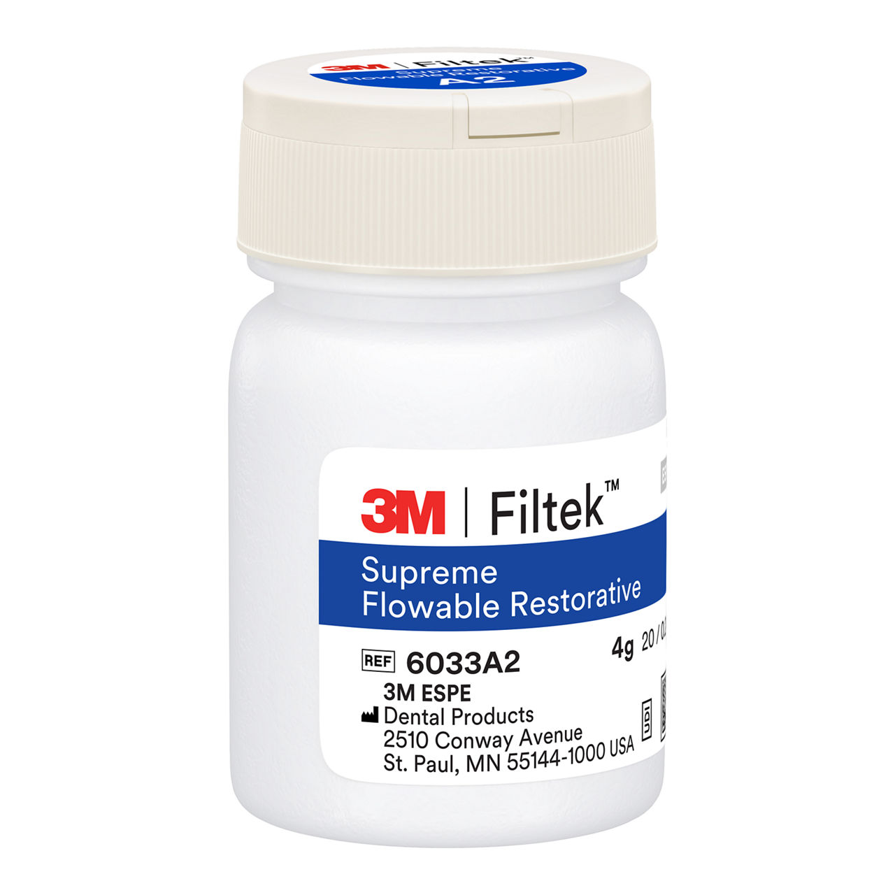 3M™ Filtek™ Supreme Flowable Restorative, 6033A2, 20 - 0.2g Capsules