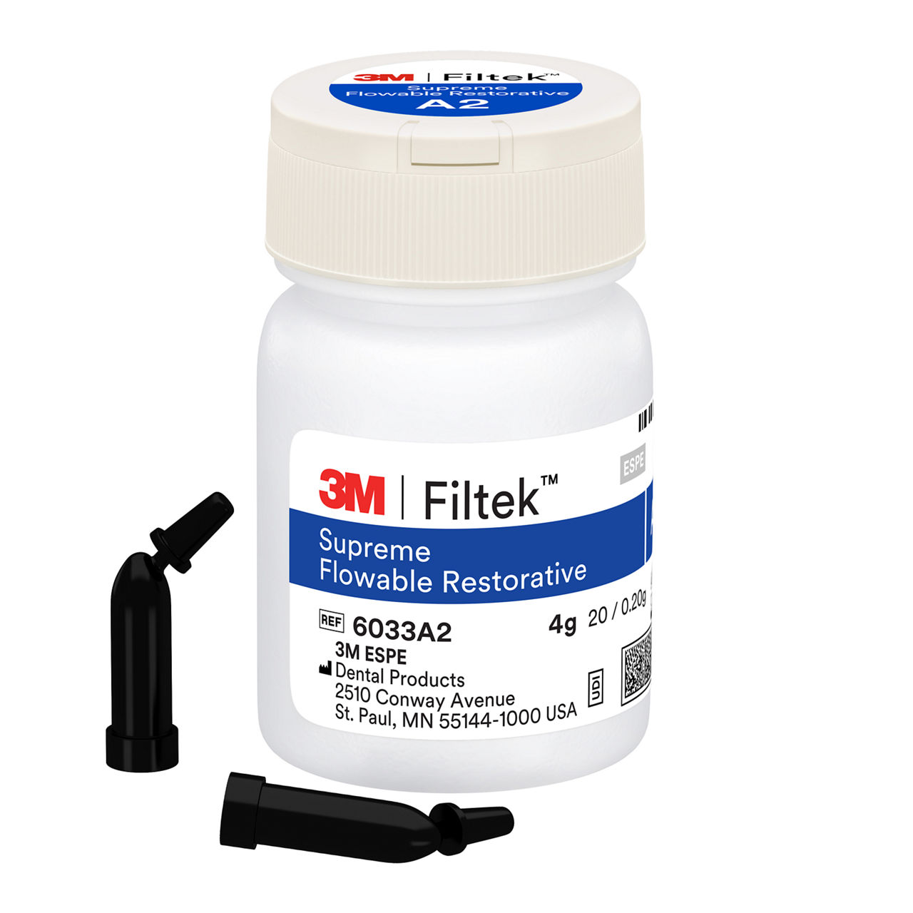 3M™ Filtek™ Supreme Flowable Restorative, 6033A2, 20 - 0.2g Capsules