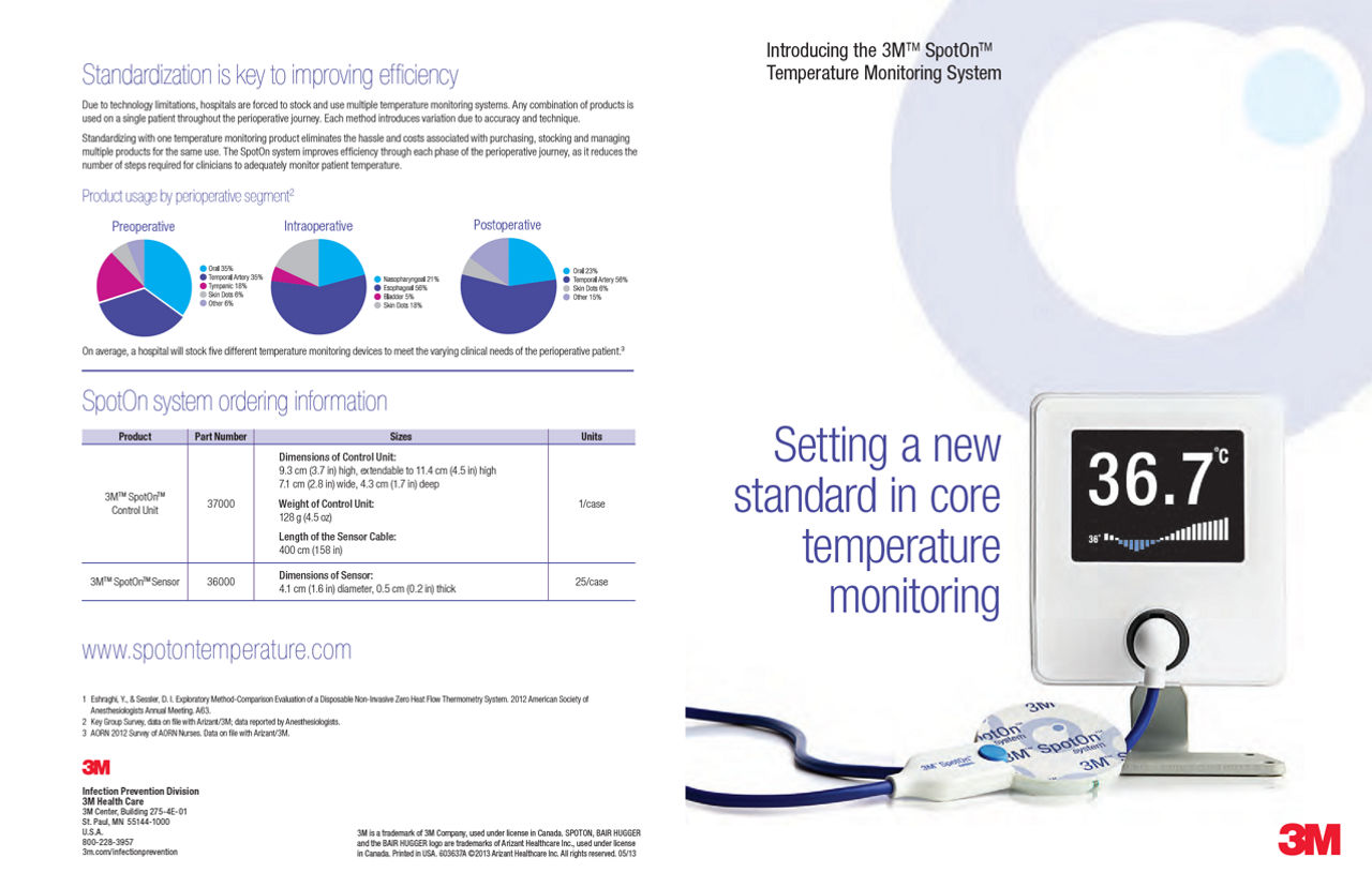 3M SpotOn System - Product Brochure, Part #603637A