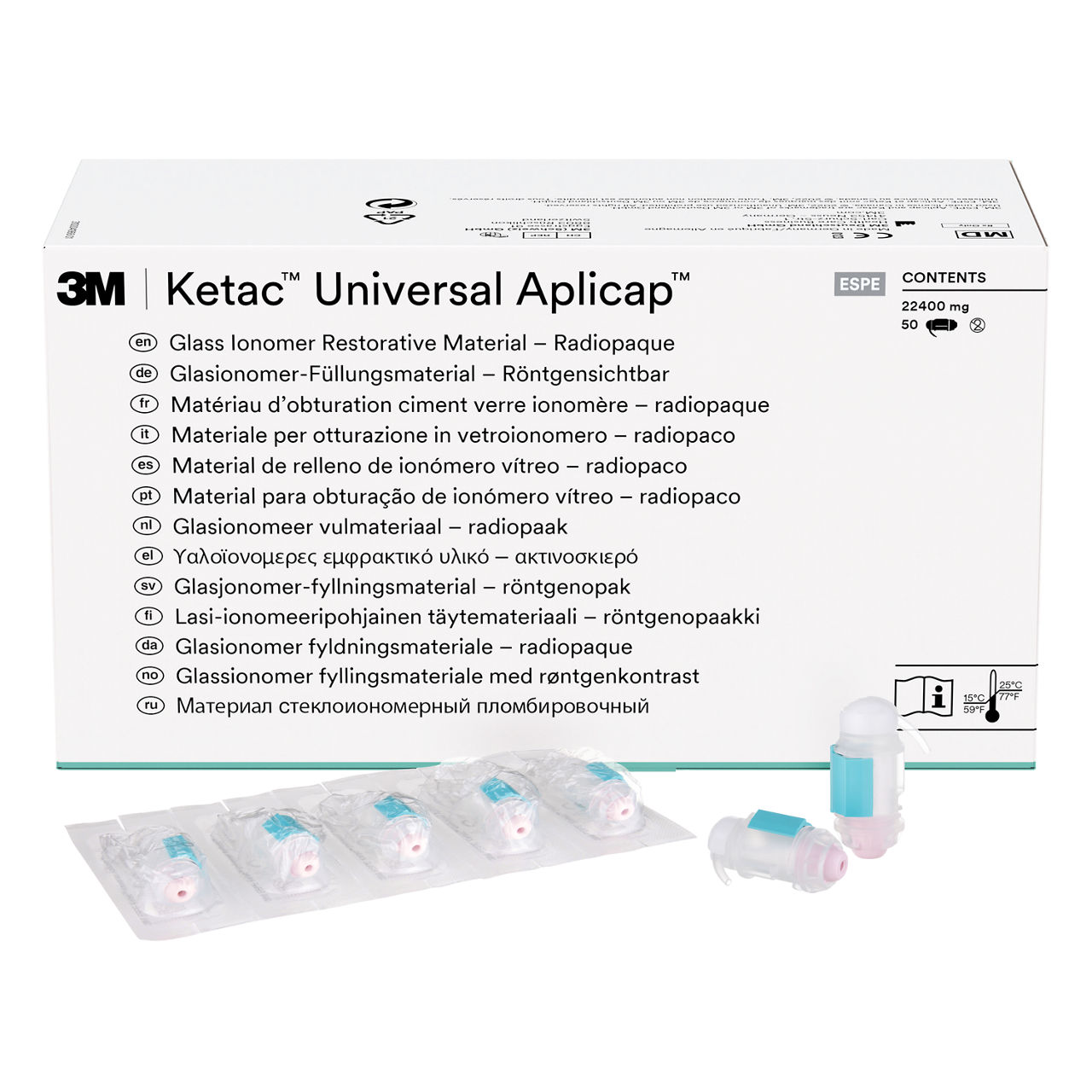 3M™ Ketac™ Universal Aplicap™ Glasionomeer Restauratiemateriaal Refill A1, 61087