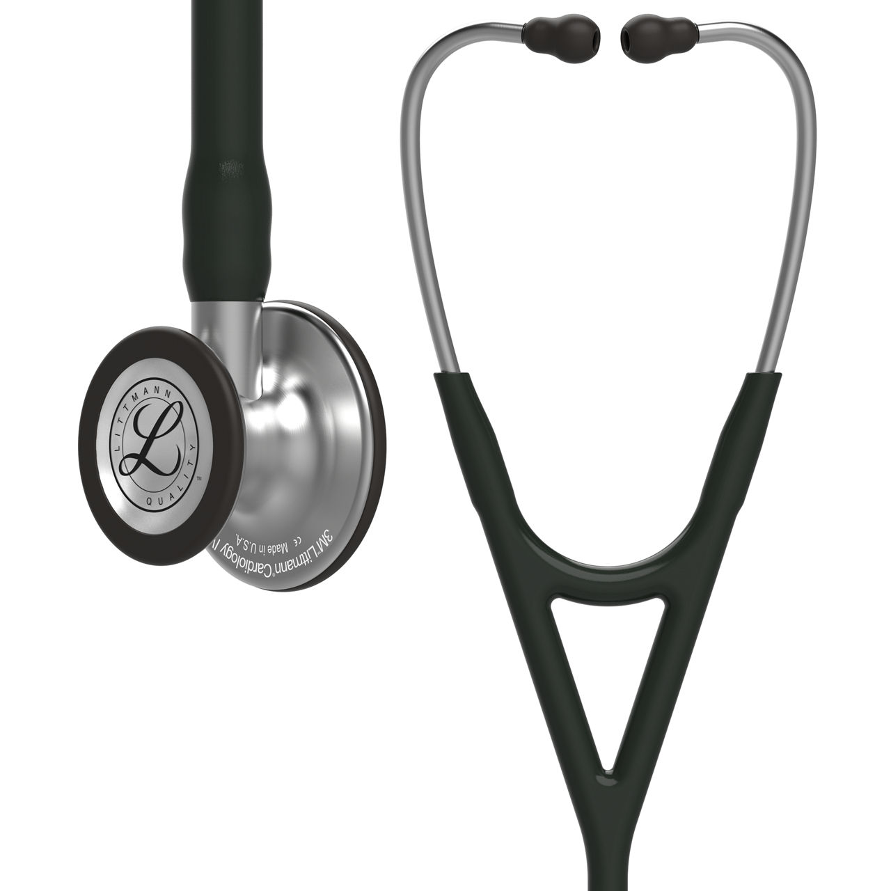 3M Littmann Cardiology IV Stethoscope, Hunter Green - Professional Healthcare Tool, 27 Inch, For Cardiology And Medical Professionals