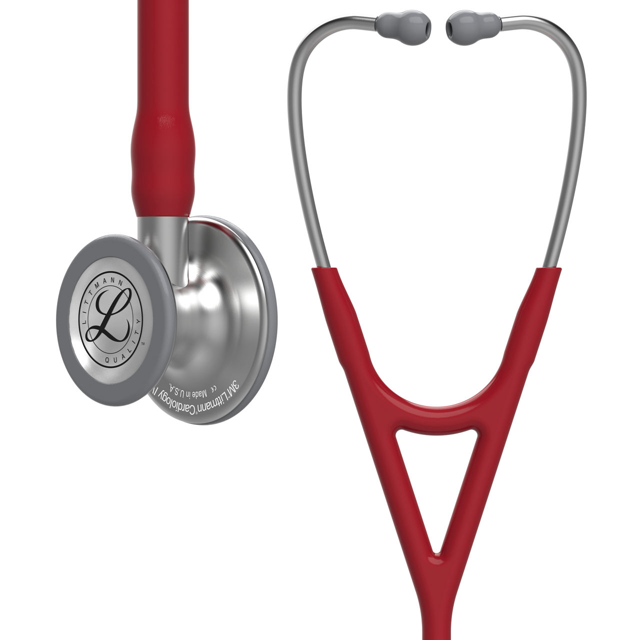 3M™ Littmann® Cardiology IV™ Diagnostic Stethoscope, 6184, BurgundyTube, 27 inch